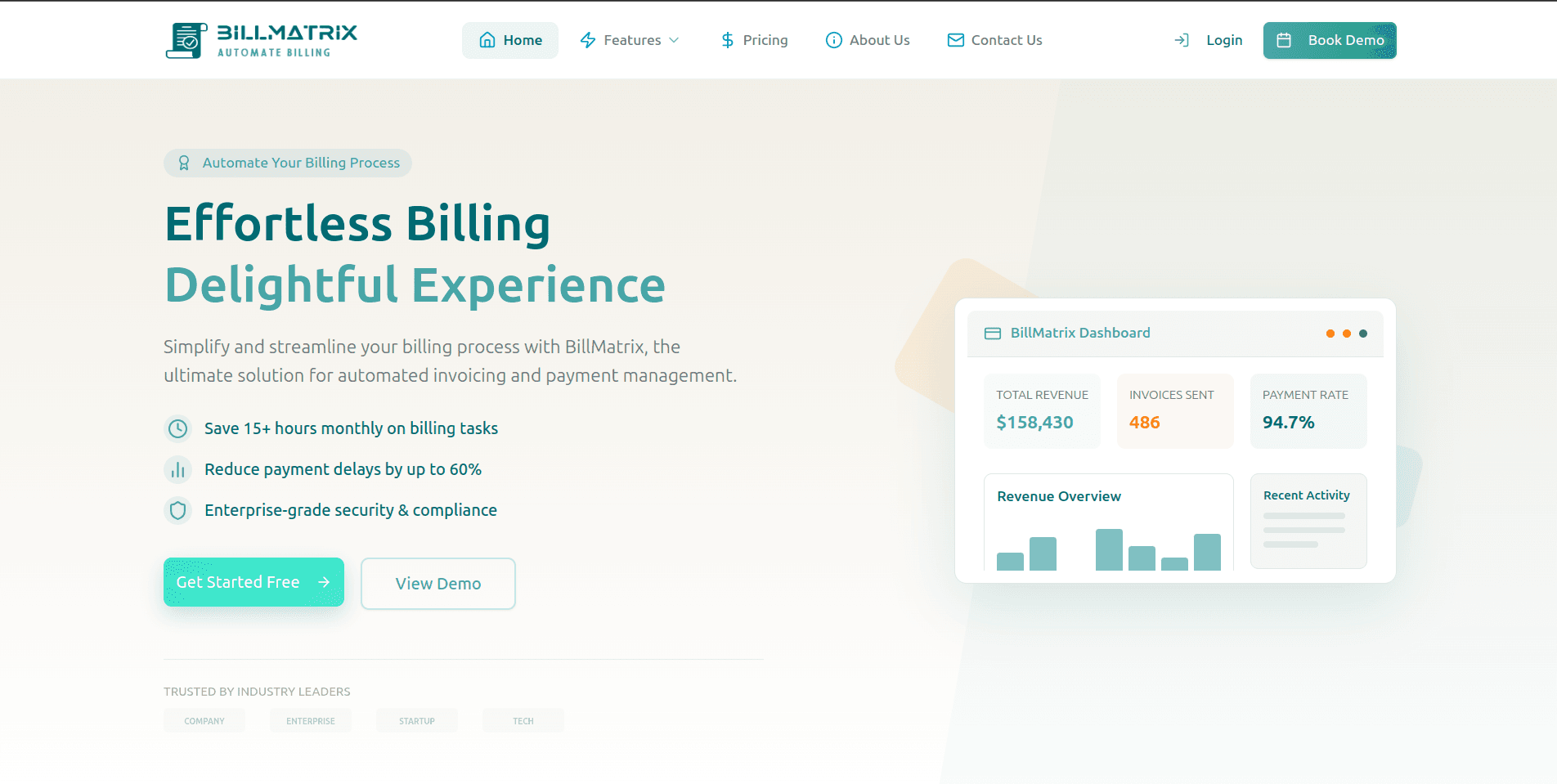 BillMatrix - Automate Billing