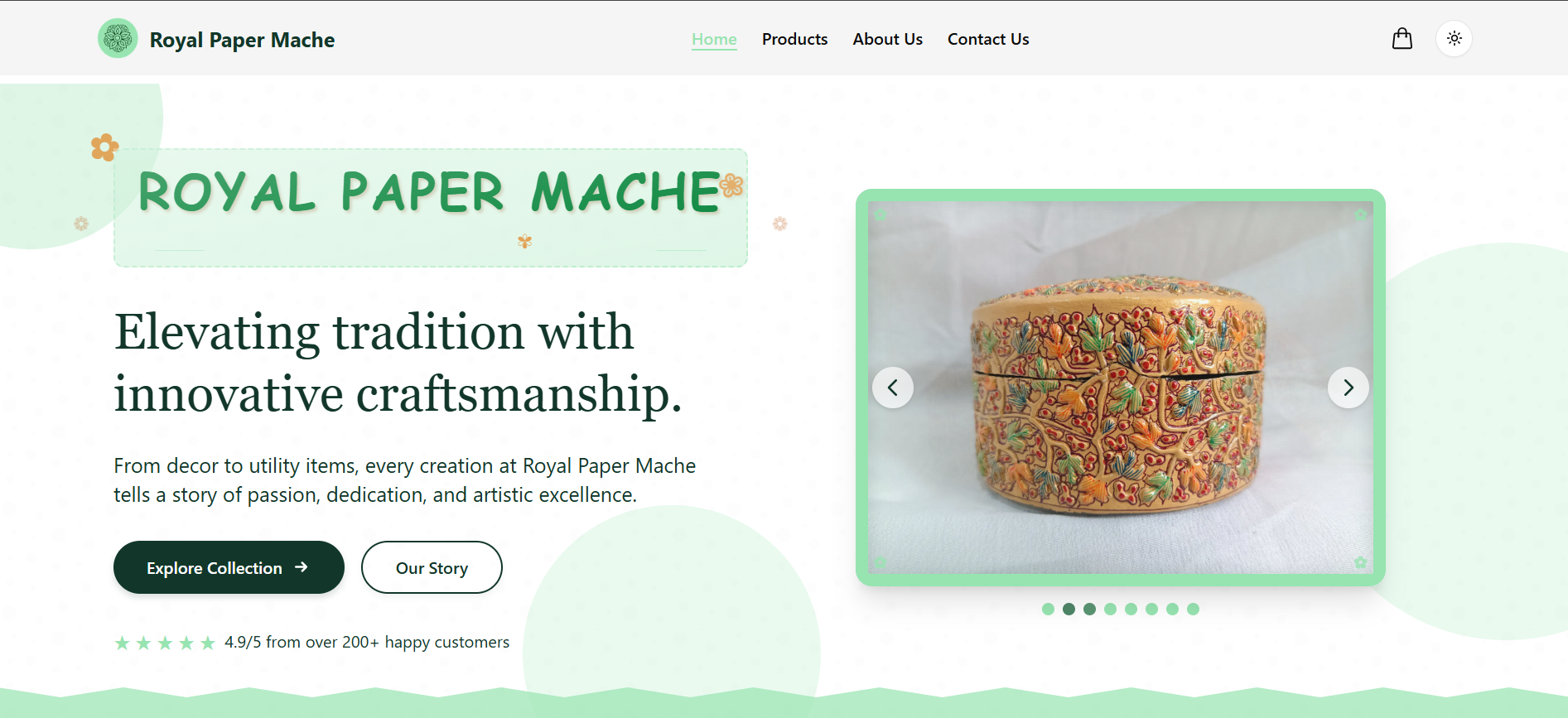 Royal Paper Mache