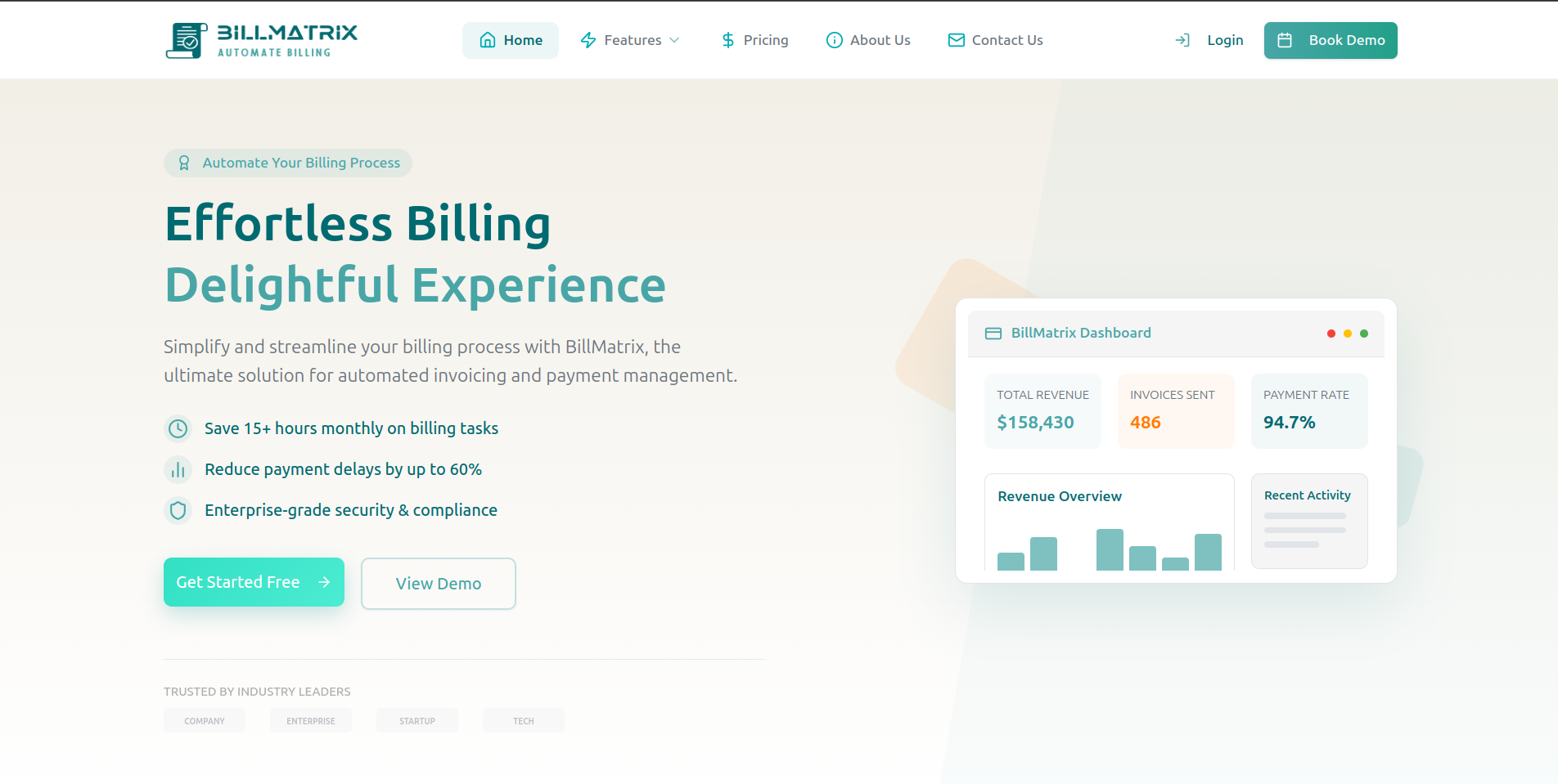BillMatrix - Automate Billing